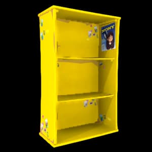 Yellow Teen Storage Shelf